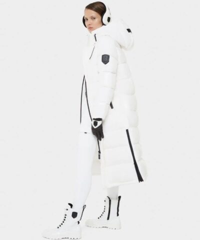 Rudsak Mao Womens Long Down Puffer White 20245530 1