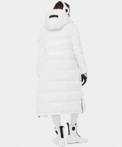 Rudsak Mao Womens Long Down Puffer White 20245530 2
