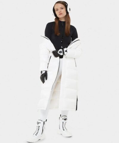 Rudsak Mao Womens Long Down Puffer White 20245530 5