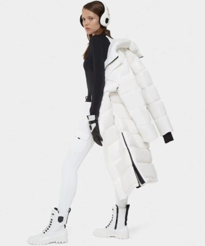 Rudsak Mao Womens Long Down Puffer White 20245530 6