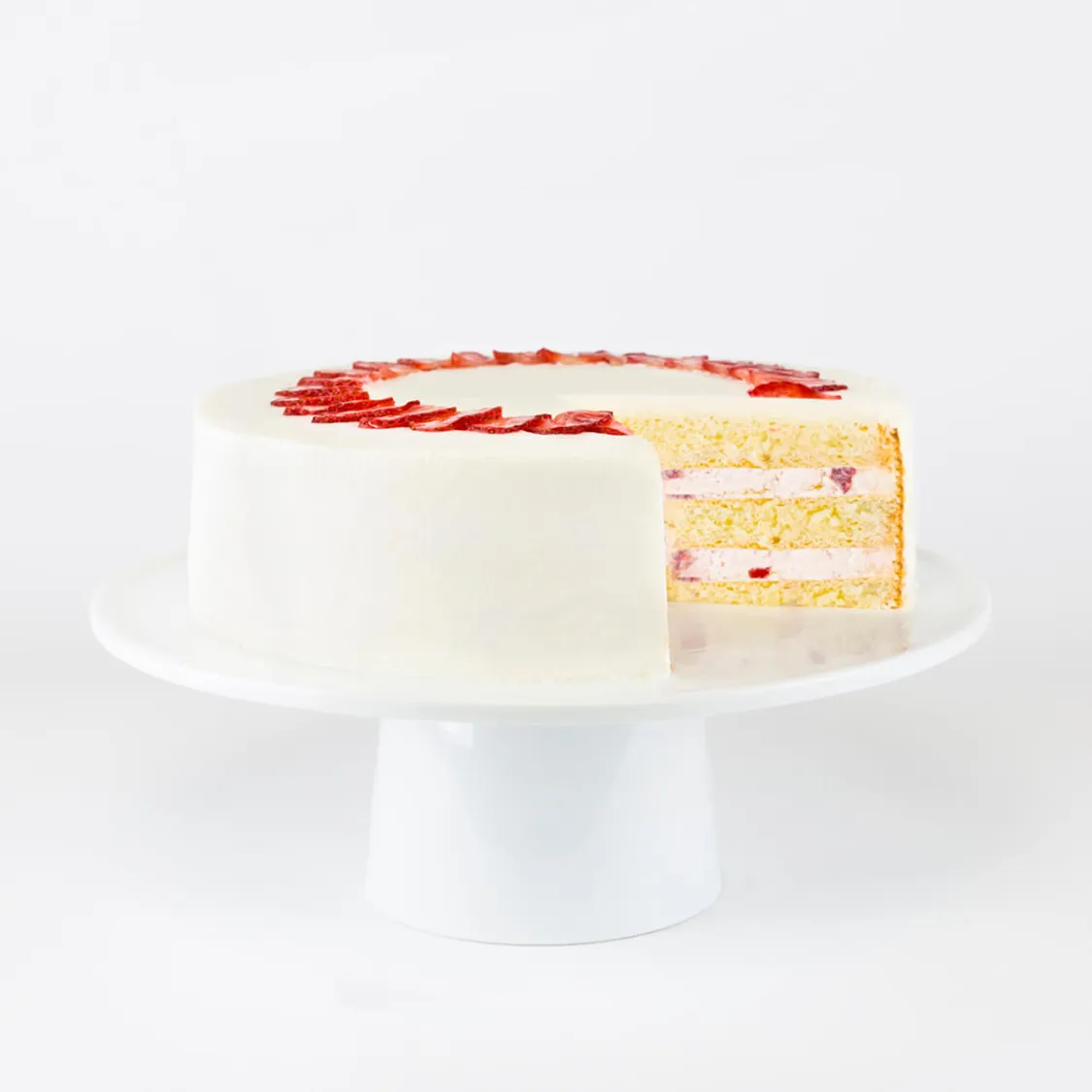 Alternative view of Strawberry Shortcake - 9 inch (Serves 10-14)
