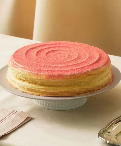 Strawberry Swirl Mille Crêpes - 9 inch (Serves 10-14)-222