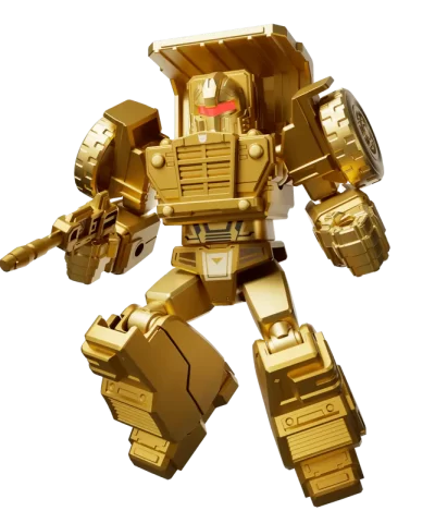 Alternative view of Blokees Figures | Transformers X Yearly Version | The Golden Lagoon