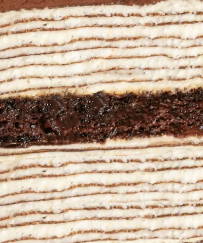Tiramisu Mille Crepes 9 inch Serves 10 14 223 2