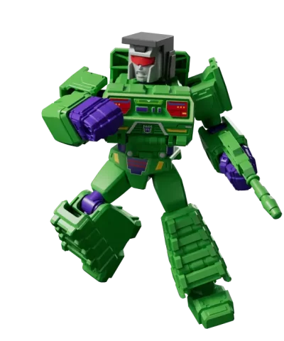 Blokees Figures Transformers Galaxy Version 03 The Autobot Run - Image 9