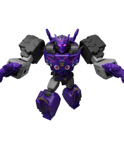 Alternative view of Blokees Figures Transformers Galaxy Version 04 Fractured Space-Time