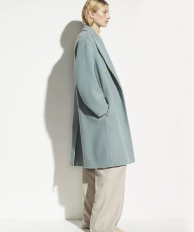 Vince Double Breasted Oversized Coat - Image 3