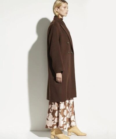 Vince Double Breasted Oversized Coat - Image 7