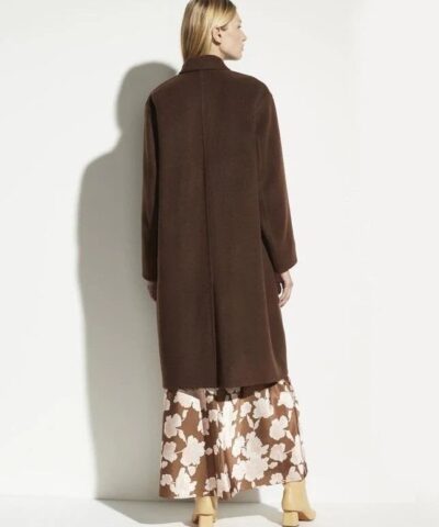 Vince Double Breasted Oversized Coat - Image 8