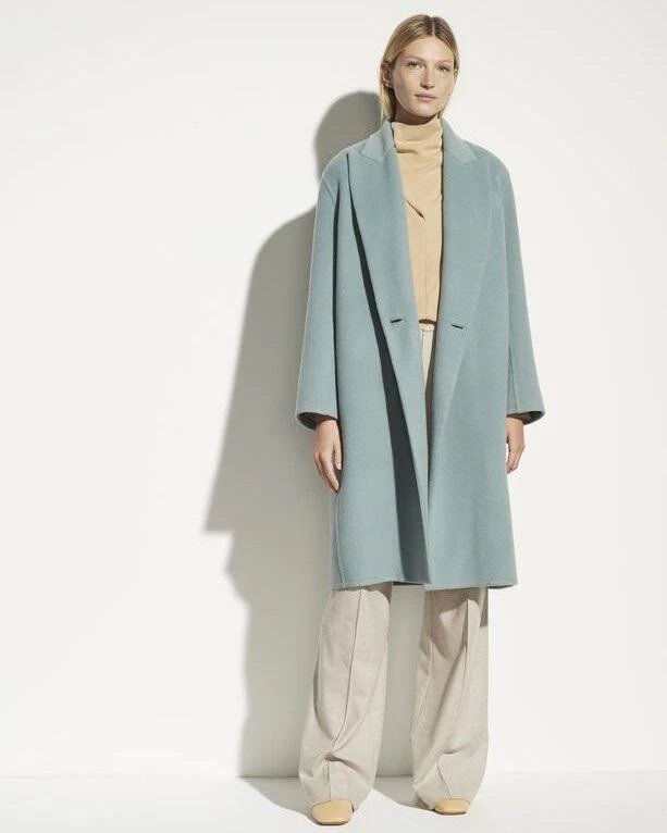 Vince Double Breasted Oversized Coat-20262442