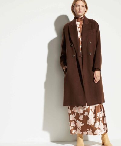 Vince Double Breasted Oversized Coat-20262445
