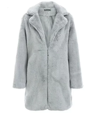 Women's Faux Fur Jacket-20277619