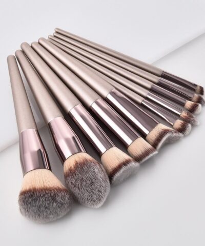 Wooden Foundation Cosmetic Brushes-20219805