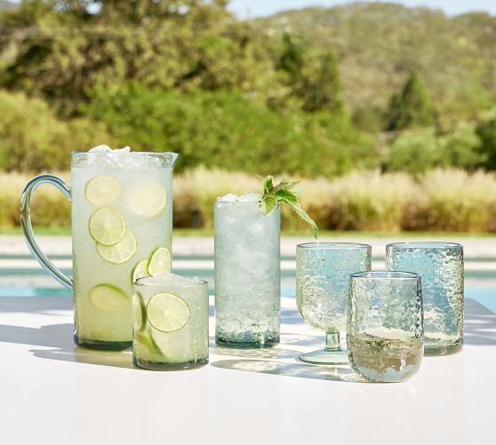 hammered outdoor drinkware collection c
