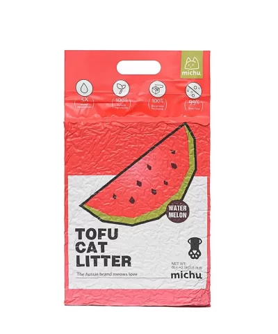 michu natural clumping tofu cat litter 5 5lb88oz michupet 11