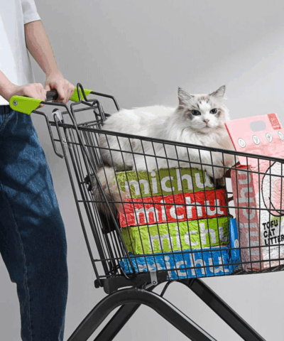 michu natural clumping tofu cat litter 5 5lb88oz michupet 2