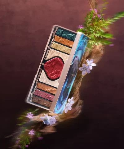 Floral Engraving Phoenix Makeup Palette - Image 8