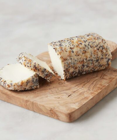 Mitica Wooly Wooly Everything Seasoning Fresh Sheep's Milk Cheese - 5 oz. Log