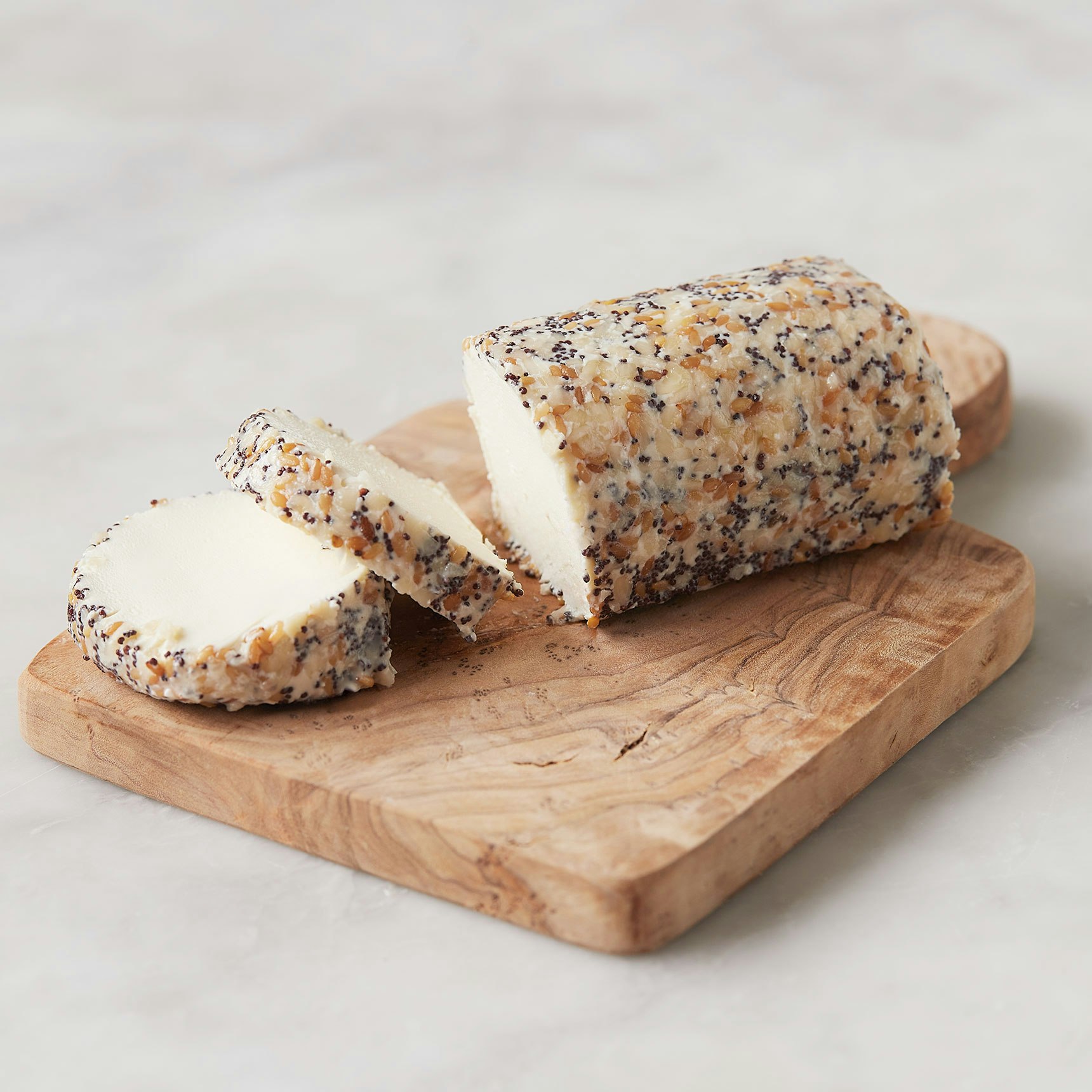 Mitica Wooly Wooly Everything Seasoning Fresh Sheep's Milk Cheese - 5 oz. Log