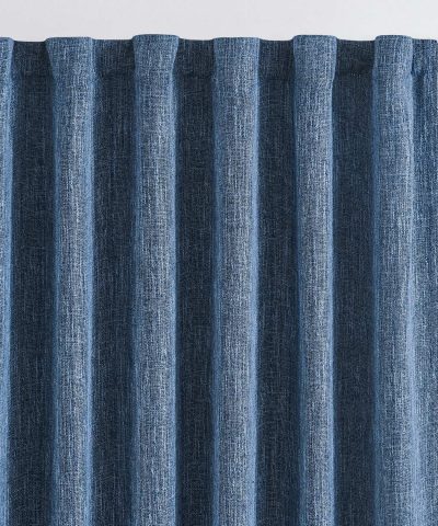 Custom Vintage Linen Curtains & Valance Set, Anti-Bacterial Solid Drapes, 50"W x 84"L - Image 4