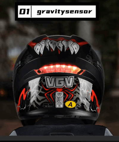 LED Flip-Up Modular Motorcycle Helmet | Full-Face for Men & Women - Image 6