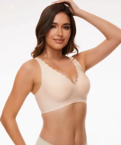 Seamless Thin Jelly Push-Up Bra - Image 3