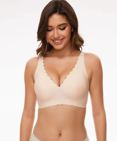 Seamless Thin Jelly Push-Up Bra - Image 7
