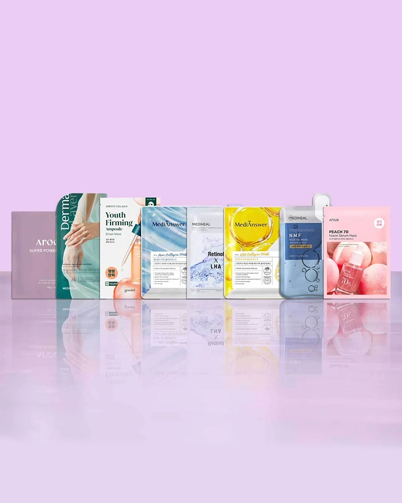 Alternative view of The Finer Things Korean Sheet Mask Set (8 Pcs - Assorted)