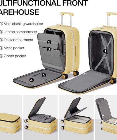 Mixi Brand Luxury Design Carry On Suitcase Polycarbonate Travel Rolling Luggage 25082539 4