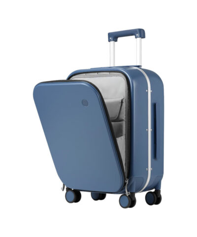 Mixi Brand Luxury Design Carry On Suitcase Polycarbonate Travel Rolling Luggage blue 24