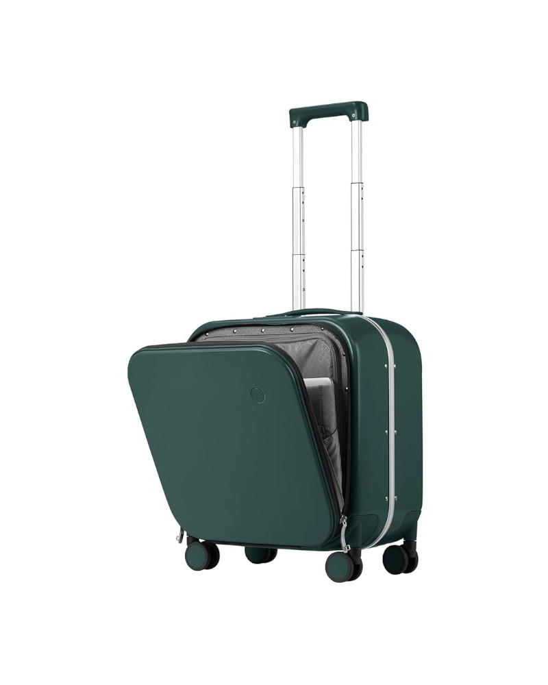 Mixi Brand Luxury Design Carry On Suitcase Polycarbonate Travel Rolling Luggage green 18