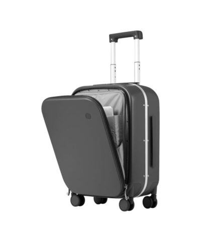 Mixi Brand Luxury Design Carry On Suitcase Polycarbonate Travel Rolling Luggage grey 20