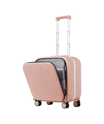Mixi Brand Luxury Design Carry On Suitcase Polycarbonate Travel Rolling Luggage pink 18