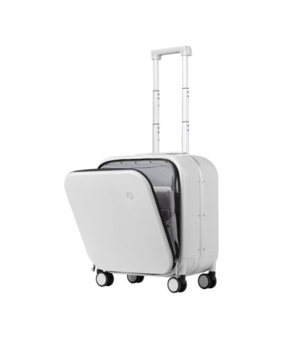 Mixi Brand Luxury Design Carry On Suitcase Polycarbonate Travel Rolling Luggage white 18