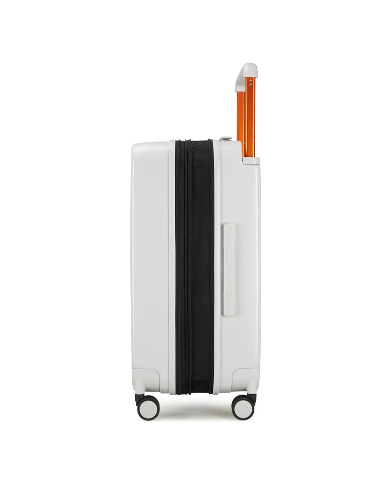 Alternative view of Mixi Expandable Carry On Luggage Lightweight Large Capacity Wide Handle PC Travel Suitcases Spinner Wheels TSA Lock