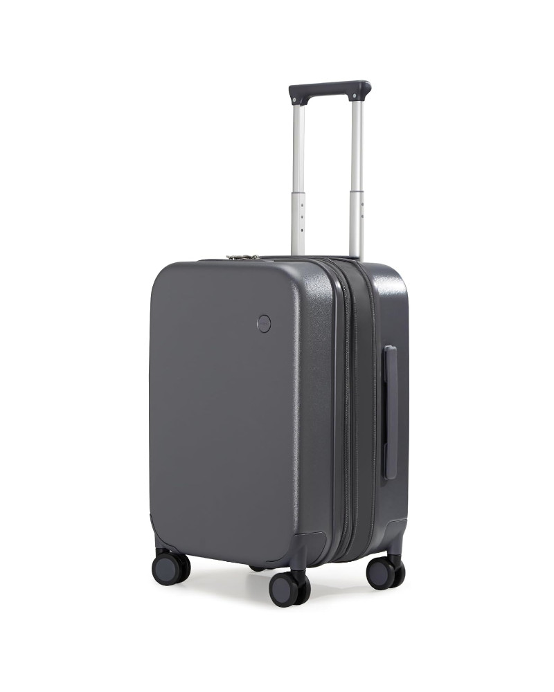 Mixi New Design Puristic Expandable TSA Lock Travel Luggage Lightweight Large Capacity Suitcase With Spinner Wheels grey 20
