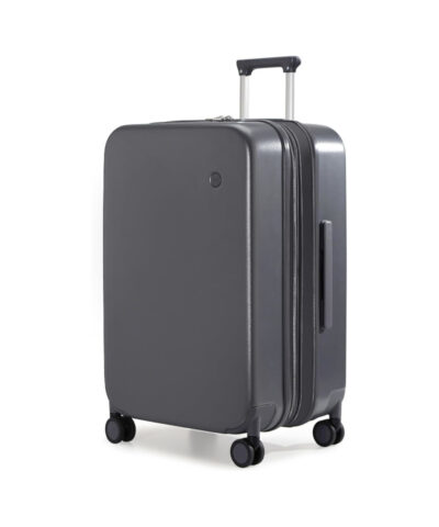 Mixi New Design Puristic Expandable TSA Lock Travel Luggage Lightweight Large Capacity Suitcase With Spinner Wheels grey 26