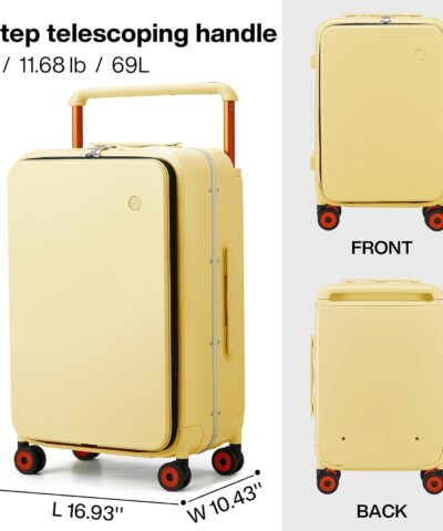 Mixi New Design Wide Handle Suitcase Carry On Travel Luggage Trolley Case 25082597 5