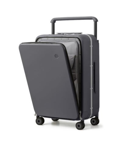 Mixi New Design Wide Handle Suitcase Carry On Travel Luggage Trolley Case black 26