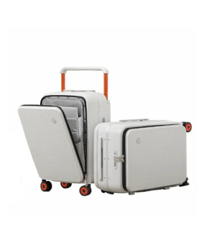Mixi New Design Wide Handle Suitcase Carry On Travel Luggage Trolley Casewhite thumb