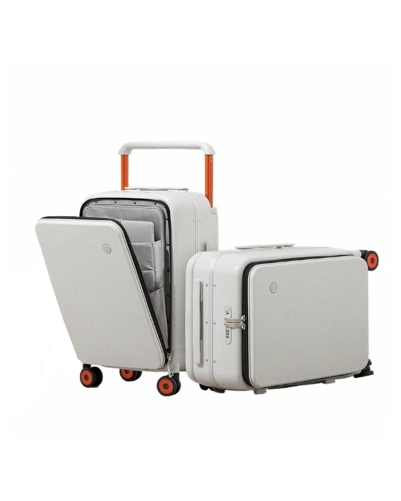 Alternative view of Mixi New Design Wide Handle Suitcase Carry-On Travel Luggage Trolley Case