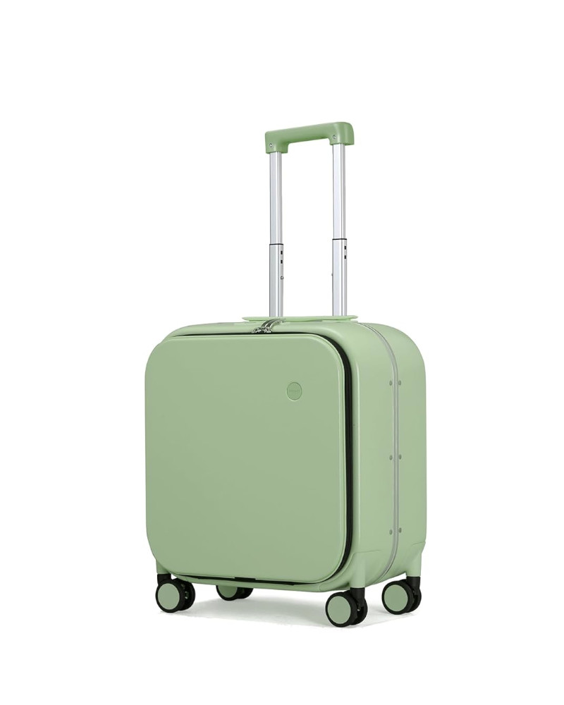 Mixi New Patent Design Carry On Rolling Luggage Polycarbonate Aluminum Frame Elegant Noble 18 inch thumb1