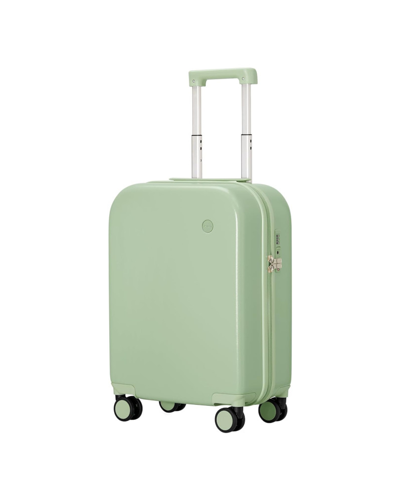 Mixi Patent Design PC Travel Luggage On Spinner Wheels green 20