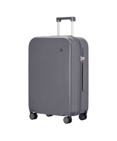Mixi Patent Design PC Travel Luggage On Spinner Wheels grey 26