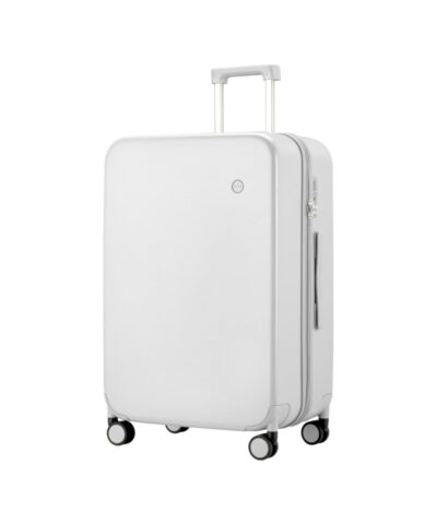 Mixi Patent Design PC Travel Luggage On Spinner Wheels white 26