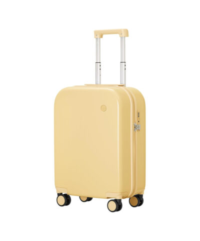 Mixi Patent Design PC Travel Luggage On Spinner Wheels yellow 20