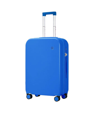 Mixi Puristic Design Travel Luggage Rolling Hardshell Trolley Suitcase blue 20