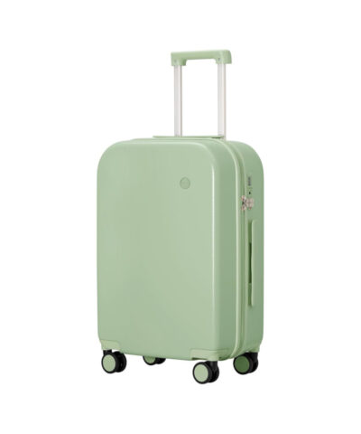 Mixi Puristic Design Travel Luggage Rolling Hardshell Trolley Suitcase green 22
