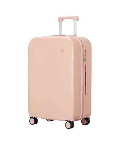 Mixi Puristic Design Travel Luggage Rolling Hardshell Trolley Suitcase pink 26