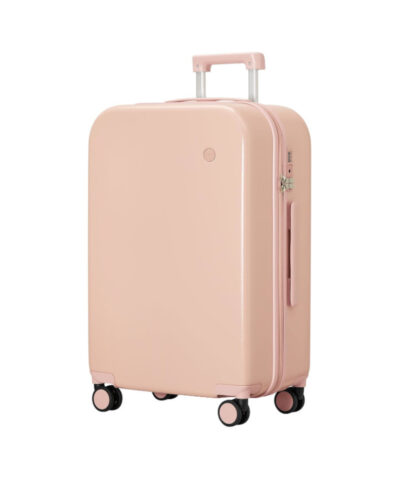 Mixi Puristic Design Travel Luggage Rolling Hardshell Trolley Suitcase pink 28